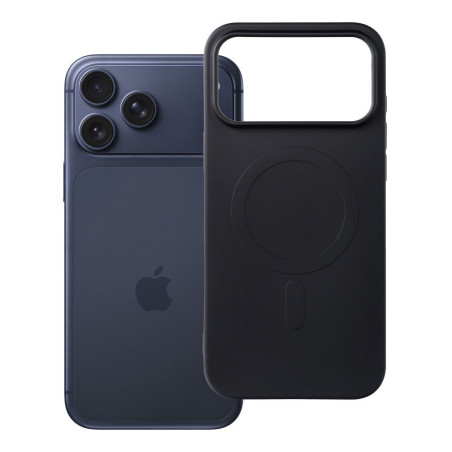 Kryt Silicone Mag Cover pro iPhone 18/17 Pro Max - černý