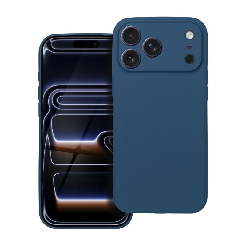 Kryt SOFT pro iPhone 18 Pro Max / 17 Pro Max - soft dark blue