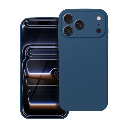 Kryt SOFT pro iPhone 18/17 Pro Max - soft dark blue