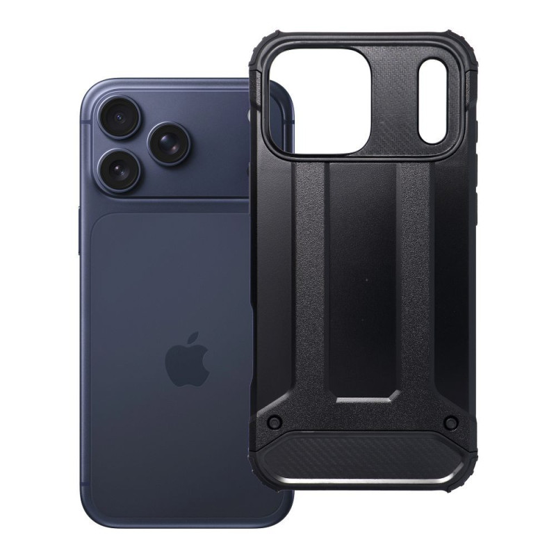 Kryt OEM ARMOR pro iPhone 17 PRO MAX / 18 PRO MAX - černý