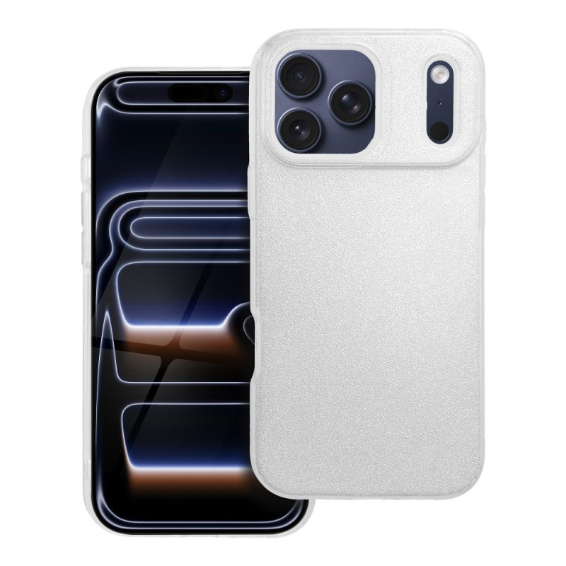 Kryt SHINING pro iPhone 18 Pro Max / 17 Pro Max - shining silver