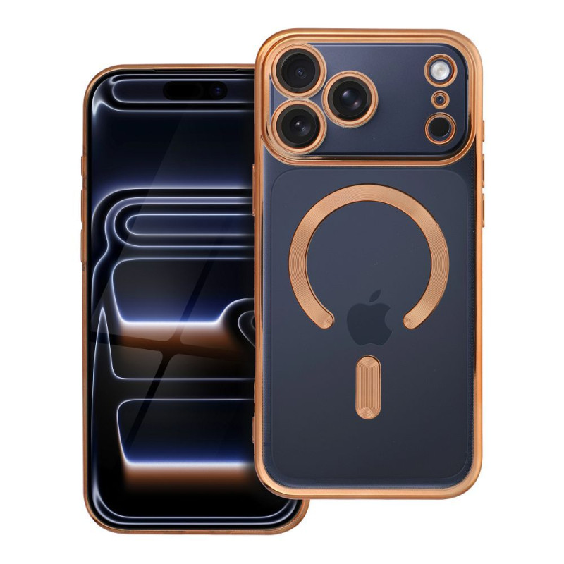 Kryt Electro Mag Cover pro iPhone 18 Pro Max / 17 Pro Max - gold
