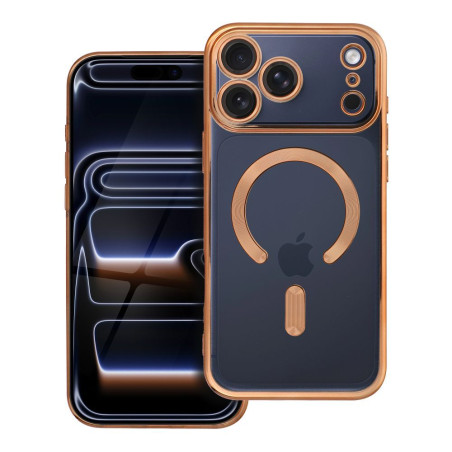Kryt Electro Mag Cover pro iPhone 18 Pro Max/17 Pro Max - zlatý