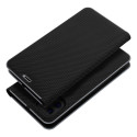 Kryt LUNA Book CARBON iPhone 17/18 Pro Max - carbon black