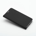 Kryt LUNA Book CARBON iPhone 17/18 Pro Max - carbon black