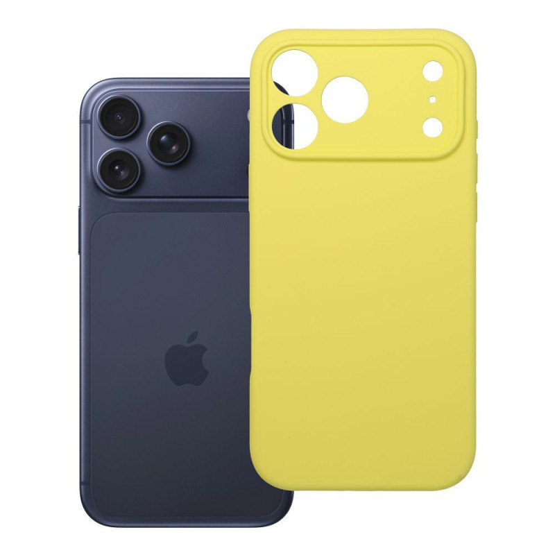 Kryt OEM Case iPhone 17 PRO MAX / 18 PRO MAX (low camera edge) pro iPhone - žlutá
