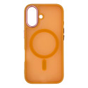 Pouzdro AG PREMIUM Magnetic Collection MagSafe pro iPhone 16 - oranžové