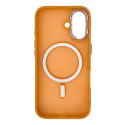 Pouzdro AG PREMIUM Magnetic Collection MagSafe pro iPhone 16 - oranžové