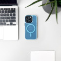 Pouzdro AG PREMIUM Magnetic Collection MagSafe pro iPhone 16 - světle modré