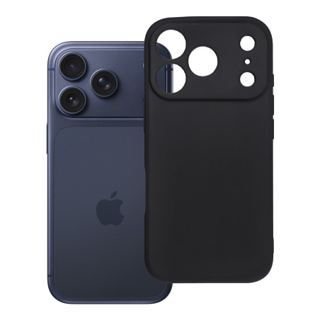 Kryt SOFT pro iPhone 17 Pro - soft black