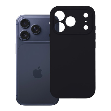 Kryt OEM SILICONE 2mm pro iPhone 18 Pro - černý