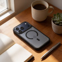 Kryt OEM F-PROTECT Smoke HYBRID pro iPhone 18/17 Pro - černý