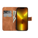 Kryt OEM TENDER BOOK pro iPhone 17 Pro - hnědá