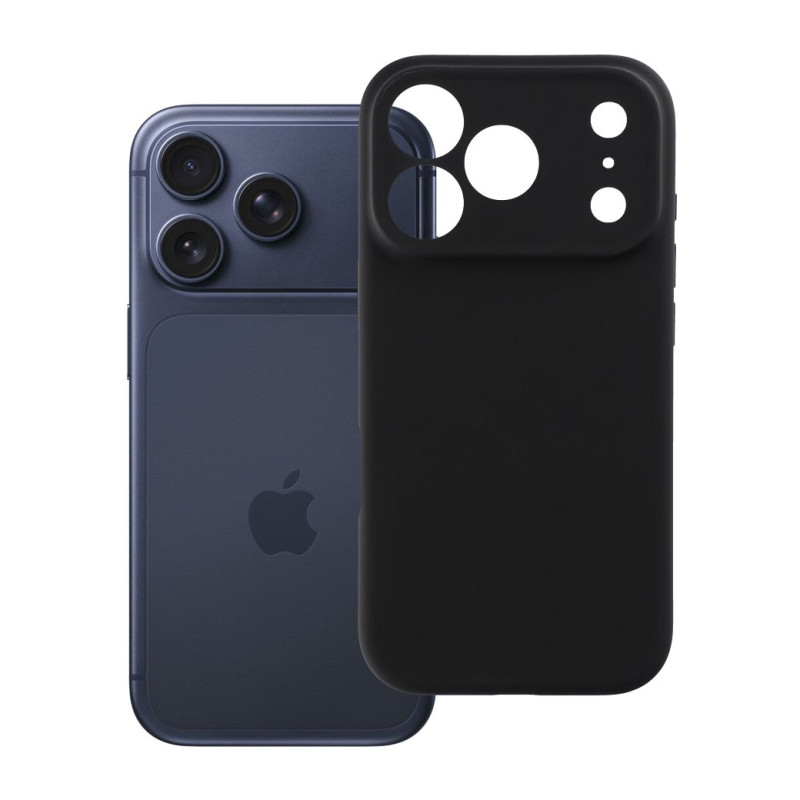 Kryt Forcell F-PROTECT Rubber Premium pro iPhone 18 Pro - černý