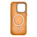 Pouzdro AG PREMIUM Magnetic Collection MagSafe pro iPhone 16 Pro - oranžové