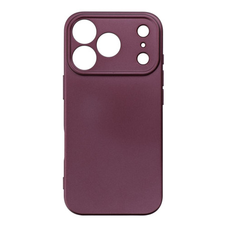 Kryt METALLIC pro iPhone 18 Pro / 17 Pro - dark cherry