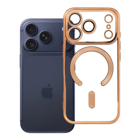 Kryt OEM ELECTRO MAG COVER iPhone 18 Pro/17 Pro - zlatá