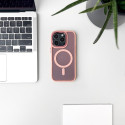 Pouzdro AG PREMIUM Magnetic Collection MagSafe pro iPhone 16 Pro - růžové