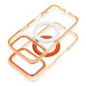 Kryt OEM FRAME CIRCLE STAND pro iPhone 18 Pro - oranžová