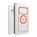 Kryt OEM FRAME CIRCLE STAND pro iPhone 18 Pro - oranžová