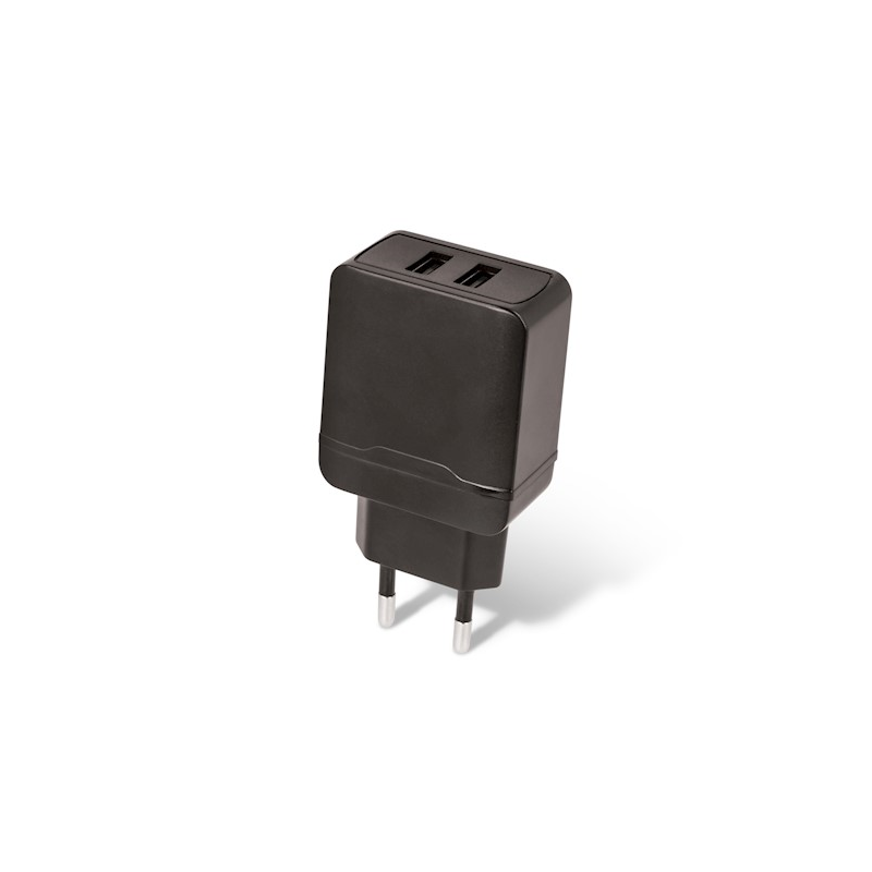 Nabíječka Setty 2X USB pro telefony - černá