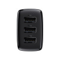 Nabíječka Baseus 3xUSB-A 17W CCXJ020101 černá