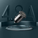 Nabíječka do auta Baseus Grain Pro 24W 2xUSB-A černá