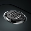 Nabíječka do auta Baseus Grain Pro 24W 2xUSB-A černá