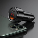 Nabíječka do auta Baseus Magic 45W (USB + USB-C) černá