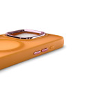 Pouzdro AG PREMIUM Magnetic Collection MagSafe pro iPhone 16 Pro Max - oranžové