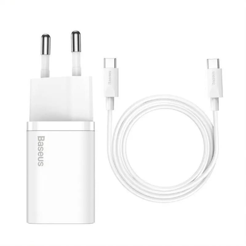 Nabíječka Baseus SUPER SI 25W pro USB zařízení - bílá