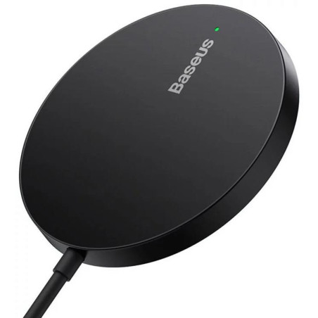 Nabíječka Baseus Simple Mini3 15W magnetická pro iPhone – černá