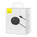 Nabíječka Baseus Simple Mini3 15W magnetická pro iPhone – černá