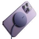Baseus Simple Mini3 15W bezdrátová nabíječka - fialová