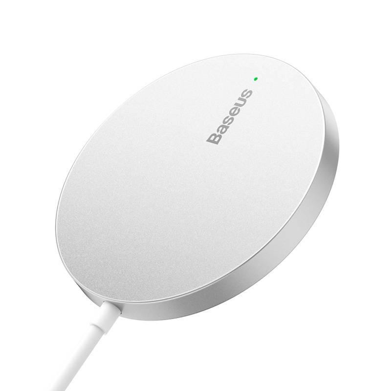 Nabíječka Baseus SIMPLE MINI3 pro bezdrátové nabíjení - bílá