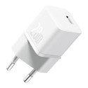 Baseus GaN5 Mini 20W nabíječka USB-C 1× - bílá