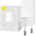 Nabíječka Baseus GaN5 Mini 30W USB-C bílá