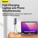 Nabíječka Baseus GA N5 Pro 65W (PD 3.0) - šedá
