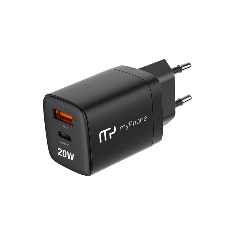 Nabíječka myPhone SWIFTCHARGE DUO pro zařízení - černá