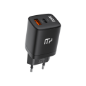 myPhone SWIFTCHARGE DUO nabíječka do sítě 20W (USB-A/USB-C PD) če