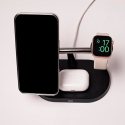 Maxlife MXWC-03 Nabíječka 3v1 MagSafe 15W černá