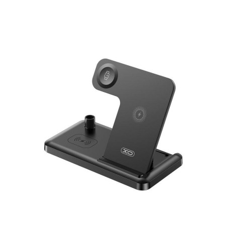 Bezdrátová nabíječka XO WX033 4v1 pro Apple - černá