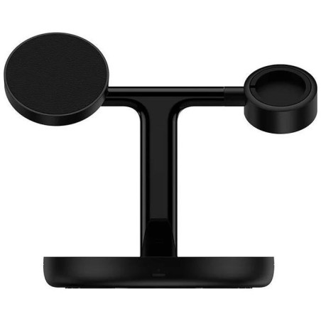 Baseus SIMPLE SWAN 3v1 MagSafe nabíječka 20W - černá