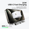 Nabíječka Baseus Palm 20W USB-C bílá (PD3.0/QC3.0)