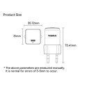 Nabíječka Baseus Palm 20W USB-C bílá (PD3.0/QC3.0)