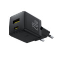 Nabíječka Baseus Palm 20W 1×USB-A 1×USB-C - černá