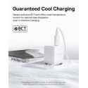 Nabíječka do sítě Baseus Palm 20W USB-C/USB-A - bílá