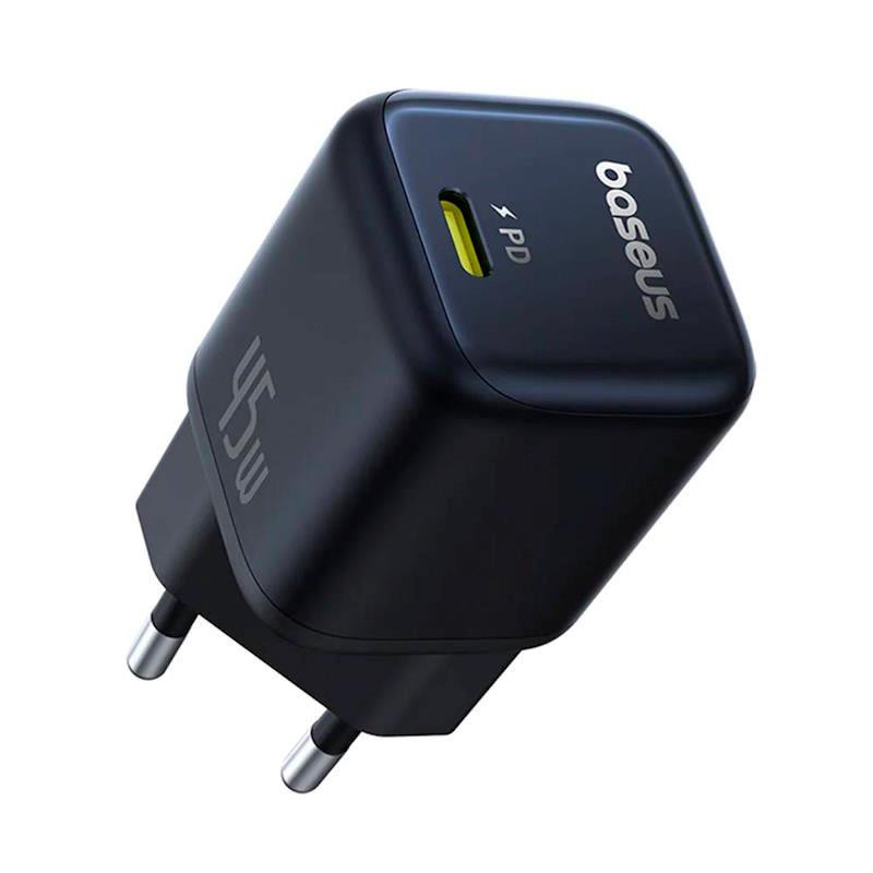 Nabíječka Baseus PicoGo 45W pro smartphone - černá