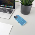 Pouzdro AG PREMIUM Magnetic Collection MagSafe pro iPhone 16 Pro Max - světle modré