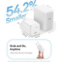 Nabíječka Baseus PicoGo 45W USB-C (GaN) - bílá